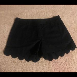 J Crew Scalloped shorts